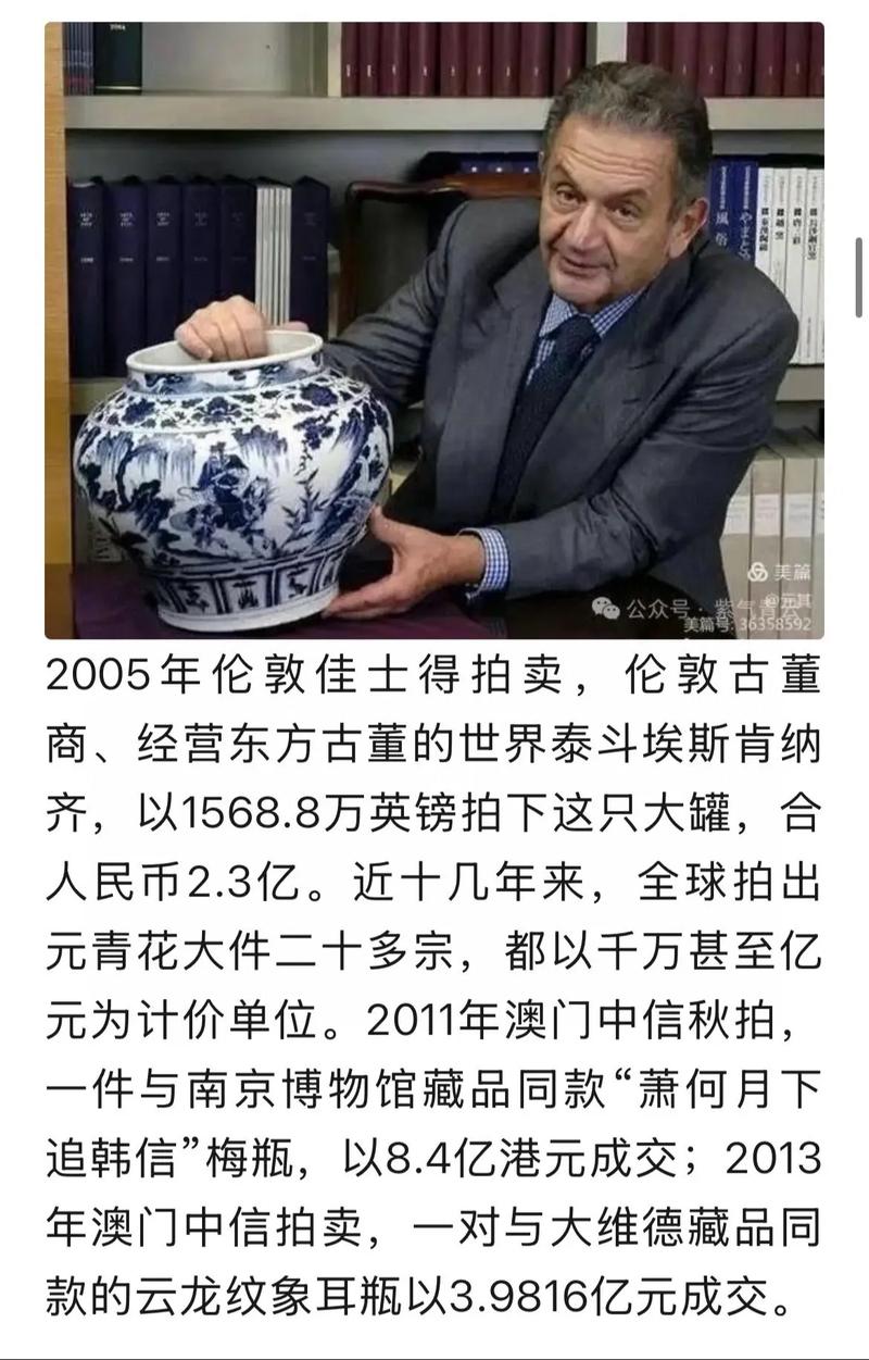 中国瓷器在国外的价格