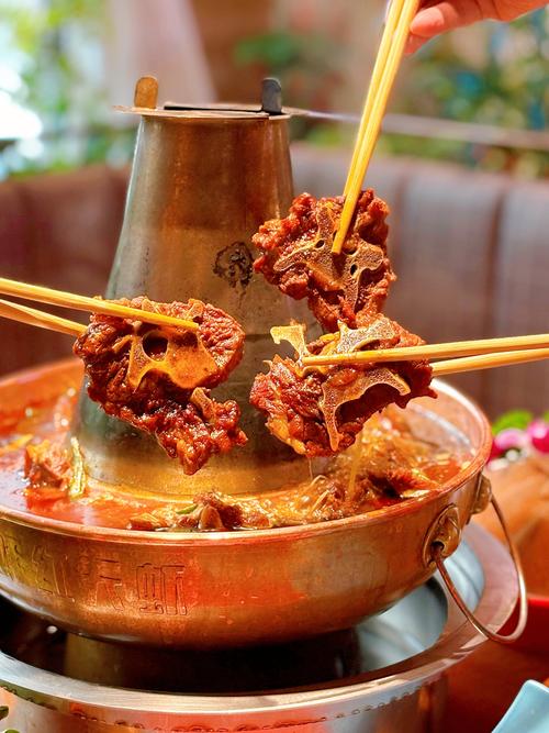 老北京羊蝎子火锅图片