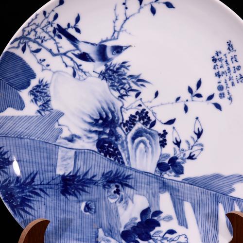 民国瓷器青花大盘图片