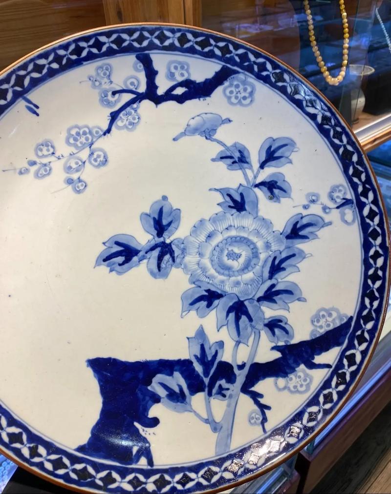 民国瓷器青花大盘图片