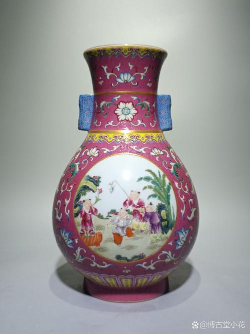 乾隆粉彩轧道瓷器款识