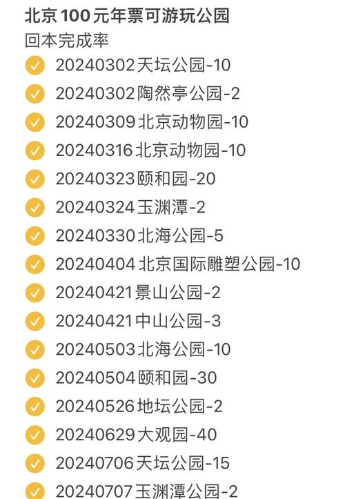 北京公园年票办理地点