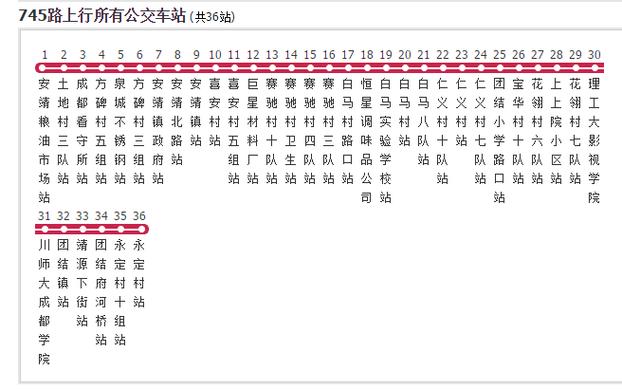 成都749路公交车路线