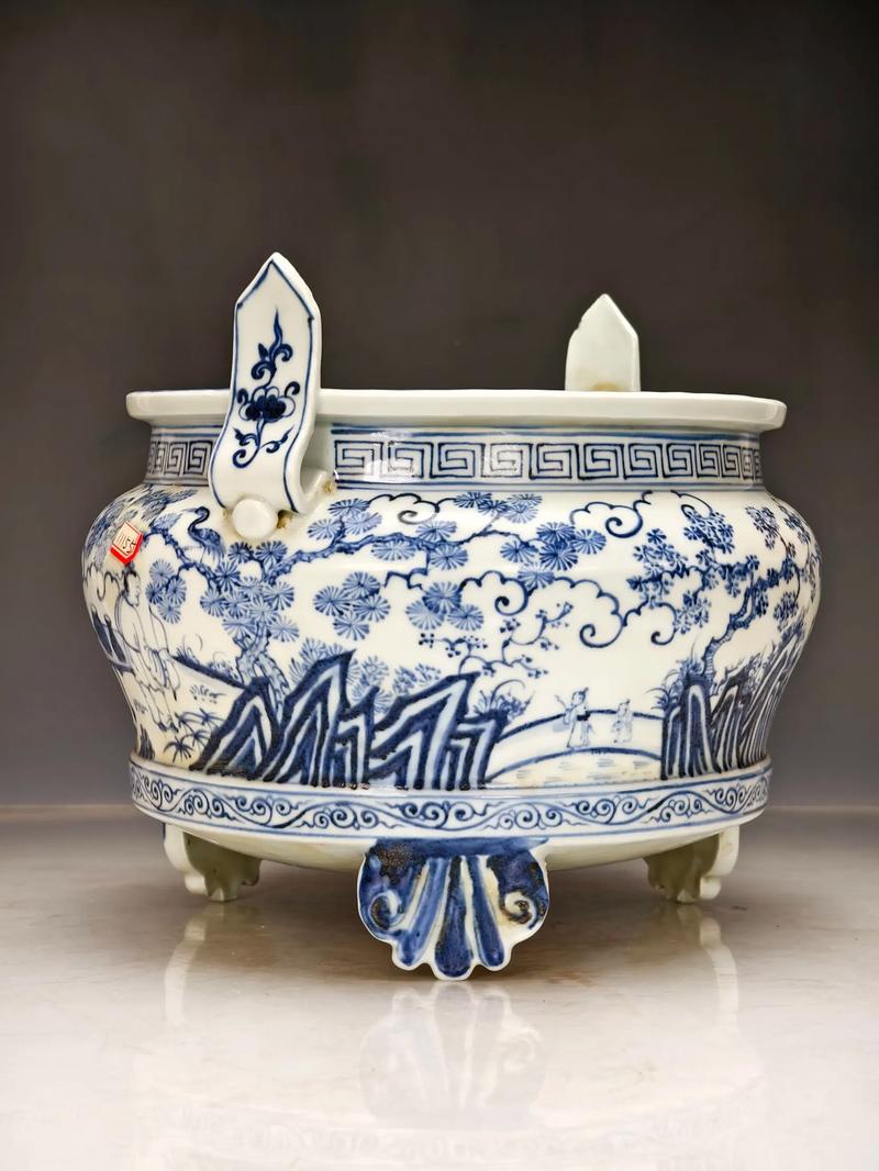 明代天顺青花瓷器图片