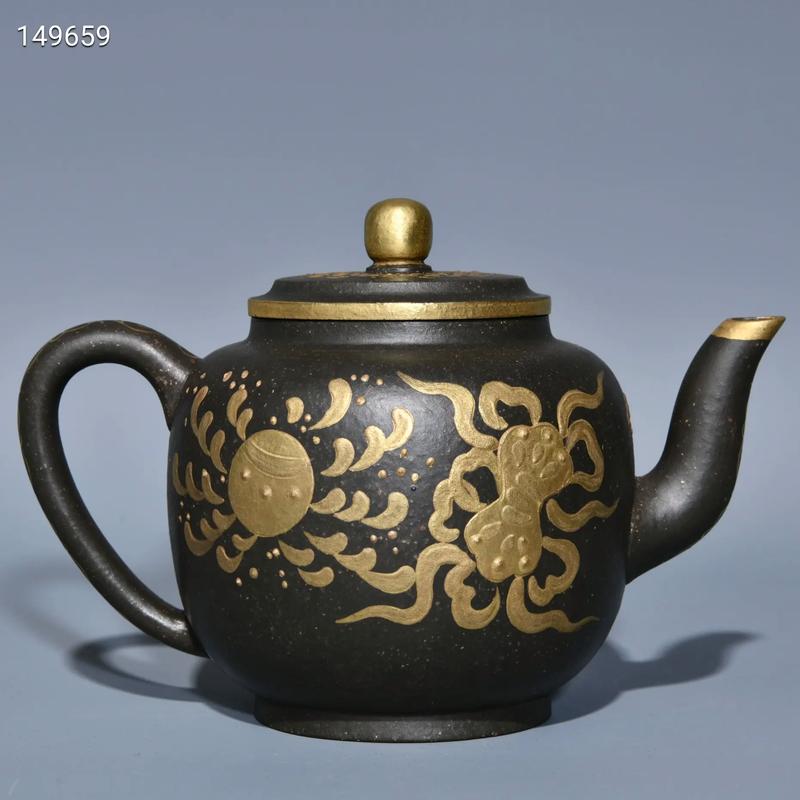 镶金紫砂壶为啥不多见