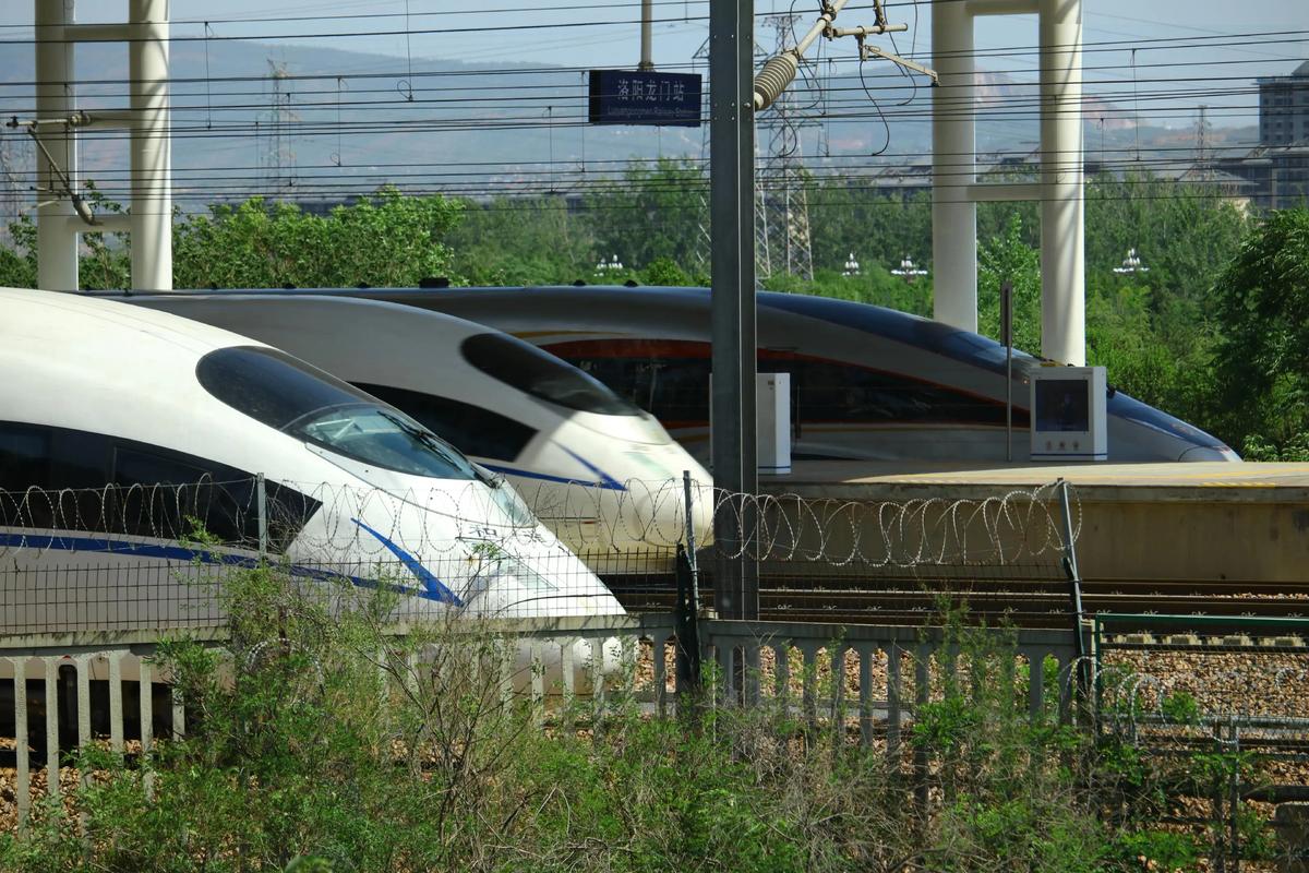洛阳龙门到北京西高铁