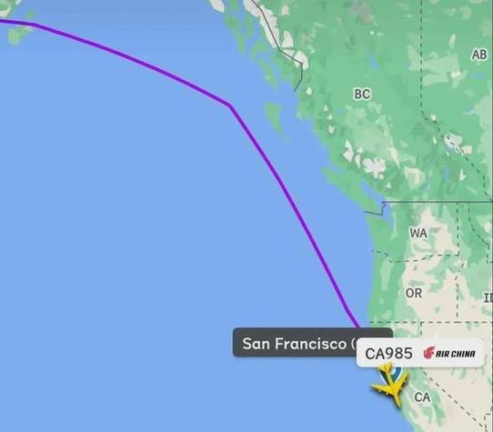 北京飞旧金山多长时间