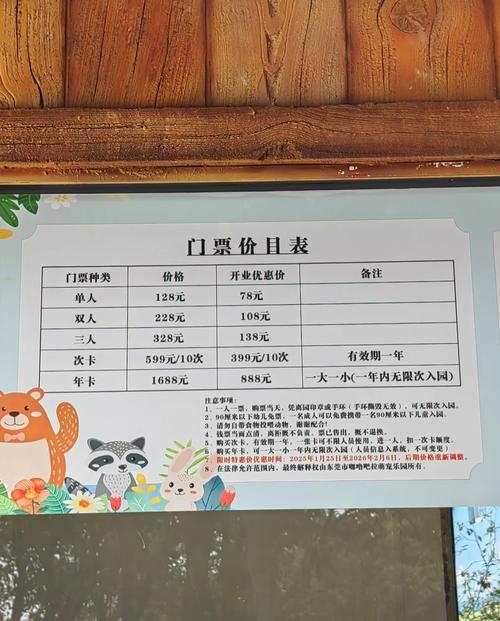 成都市动物园门票多少钱