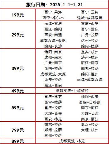 拉萨到成都机票价格查询