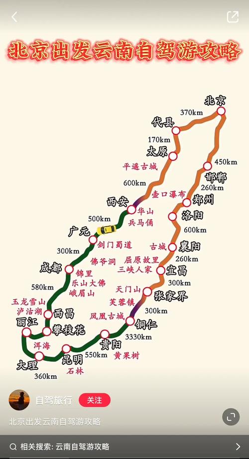 昆明到北京有多少公里