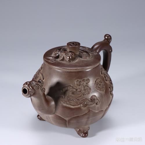 古代龙纹紫砂壶值钱吗