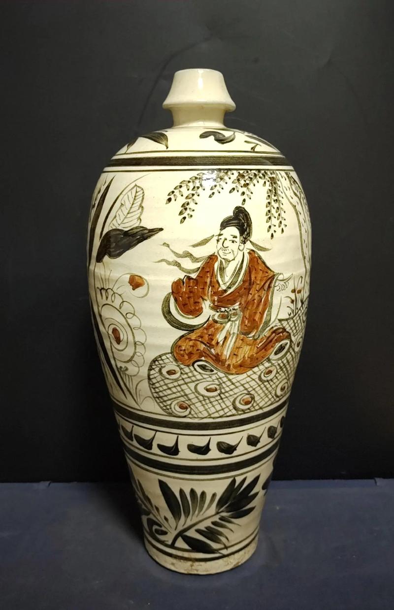 宋代瓷器人物纹饰图片