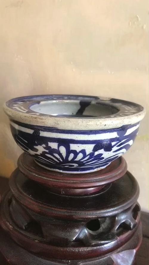 民国瓷器笔洗青花图片