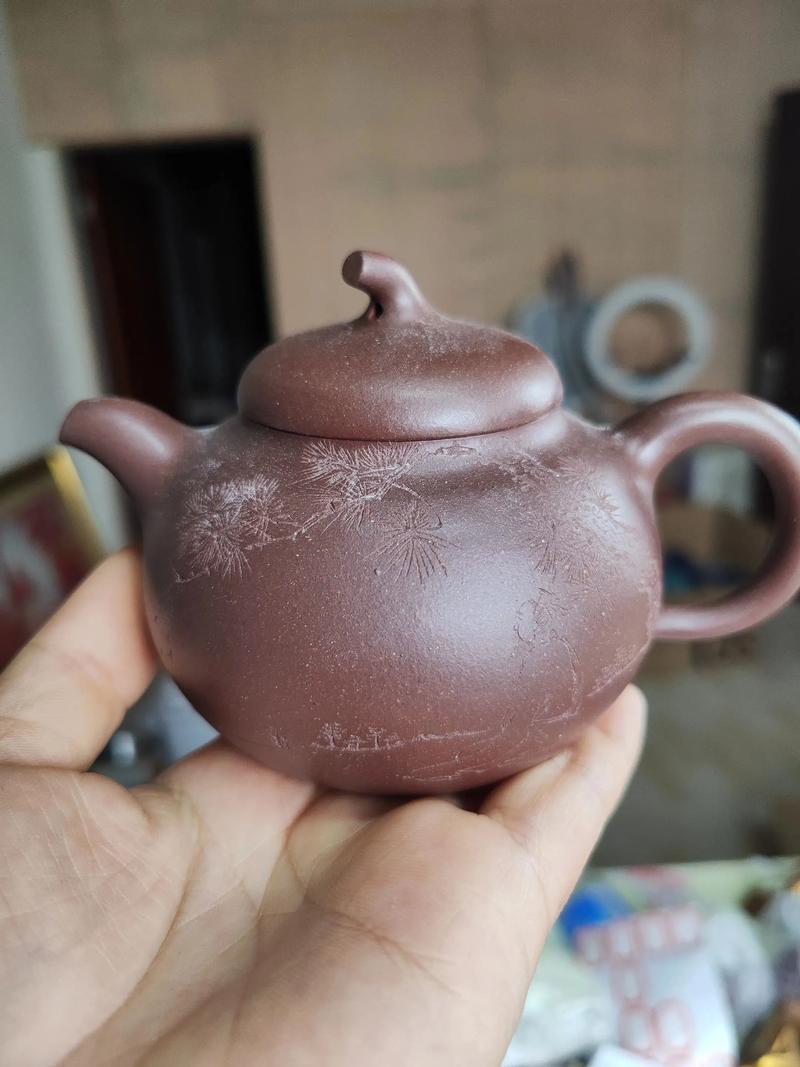 手工紫砂壶壶底的样子