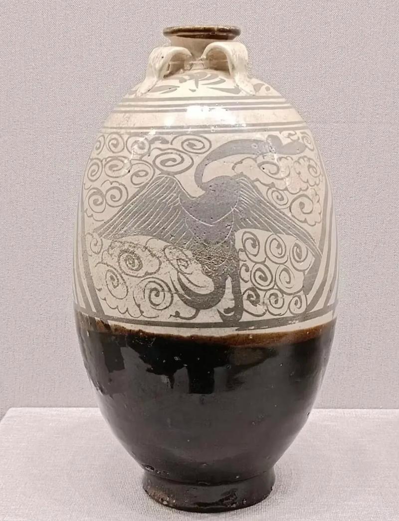 元代磁州窑瓷器灌图片