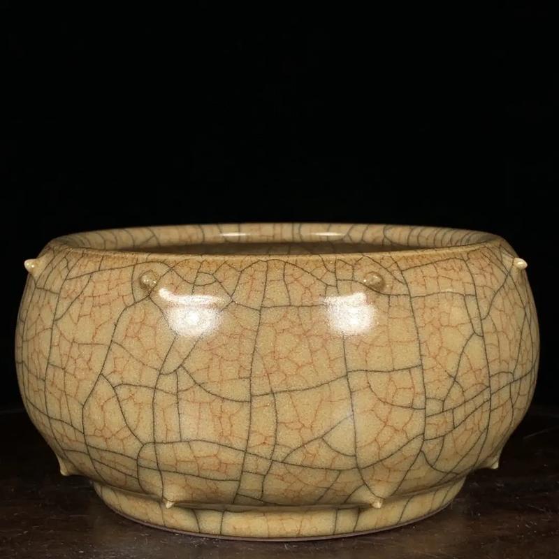 北宋哥窑笔洗瓷器图片