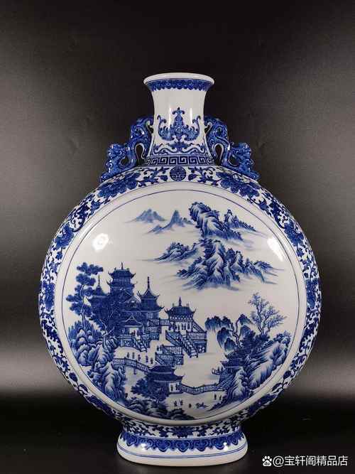 清代青花官窑瓷器图片