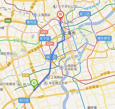 上海莲花路属于哪个区