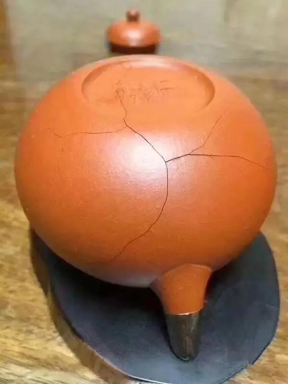 老龙窑 紫砂壶 开裂
