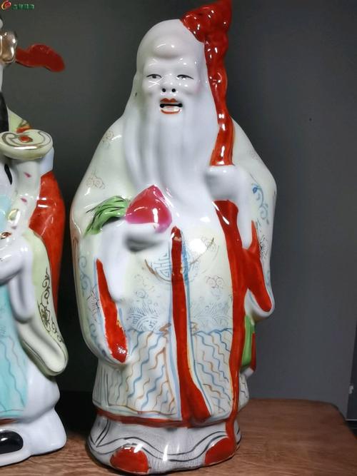 民国瓷器福禄寿景德镇