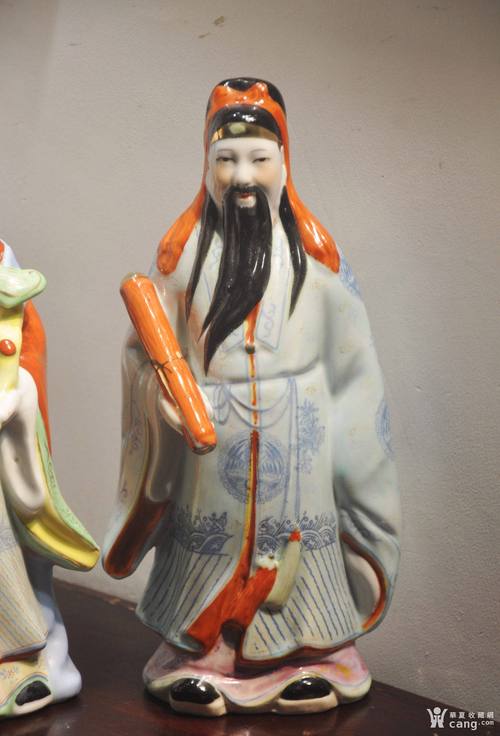 民国瓷器福禄寿景德镇