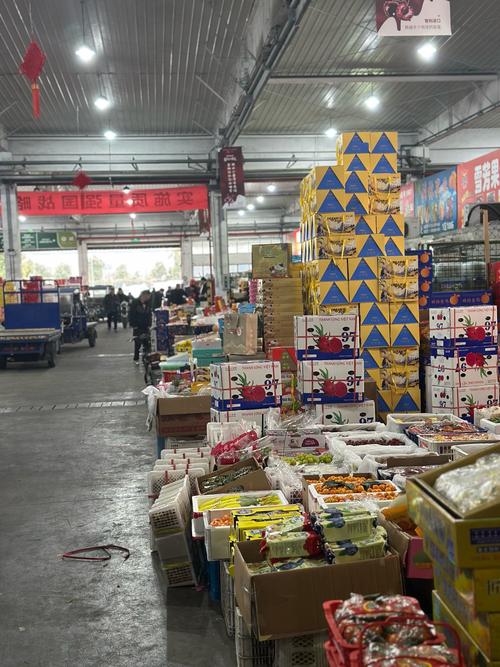 成都驷马桥水果批发市场