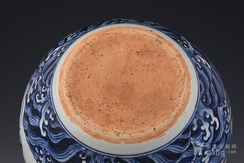 明代青花瓷器底足图片