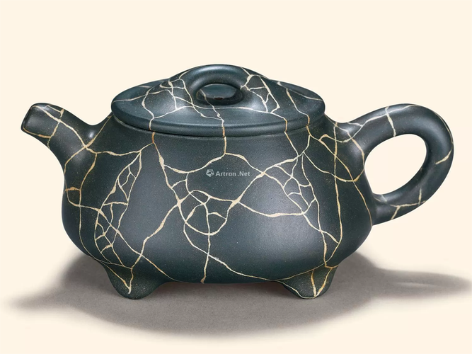 徐汉棠福寿双全紫砂壶