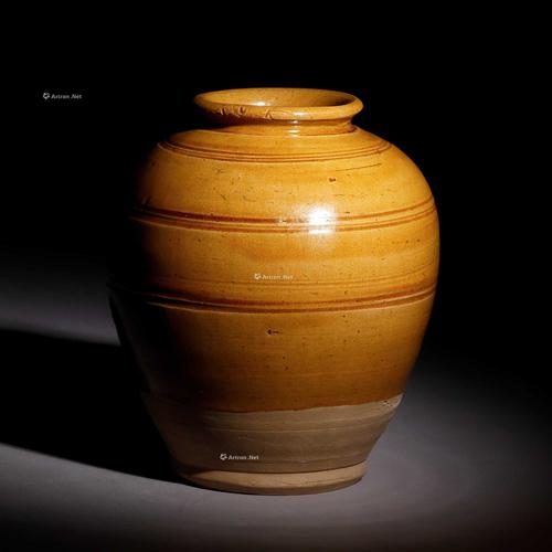 唐代越窑黄釉瓷器图片