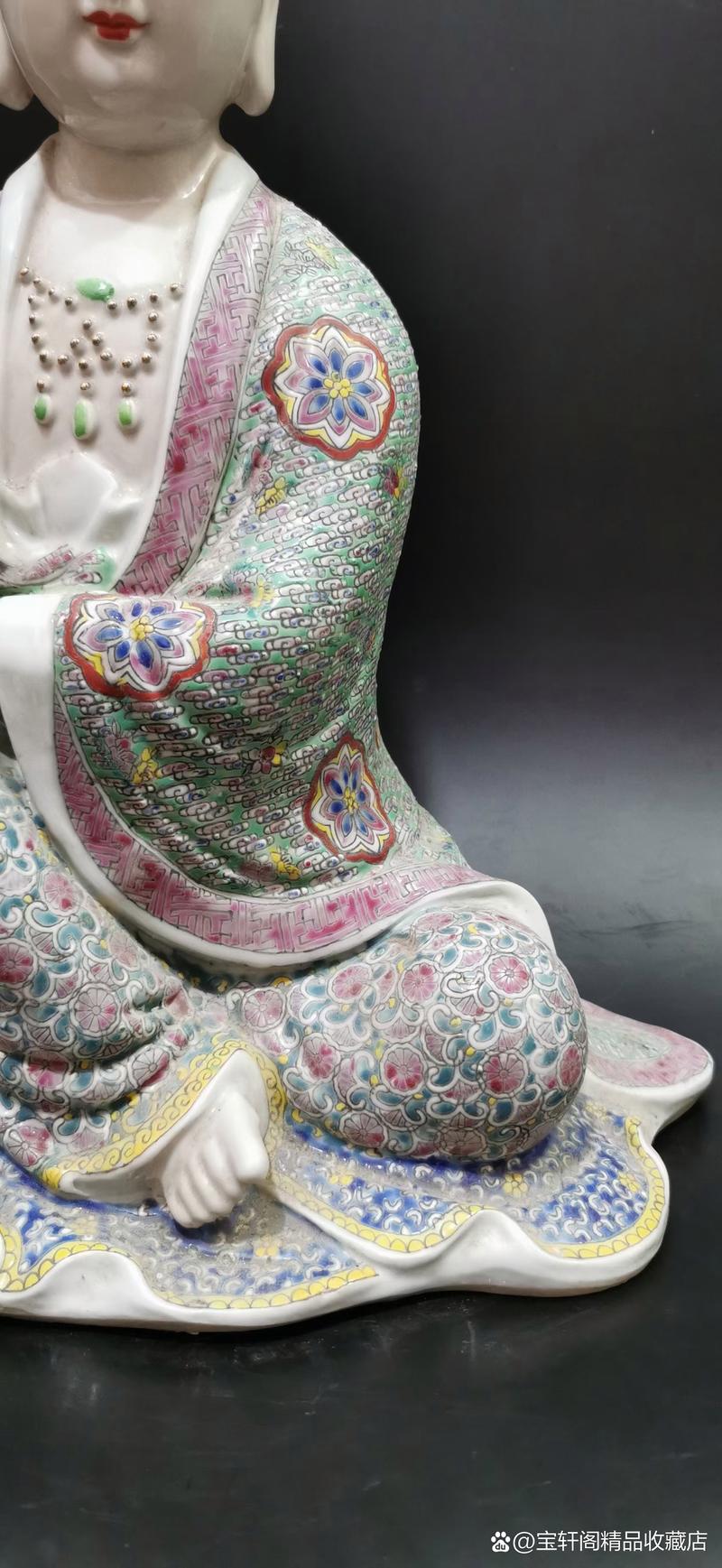 朱茂记造瓷器观音图片