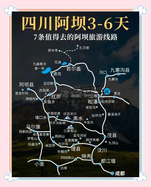 成都出发自驾游路线推荐