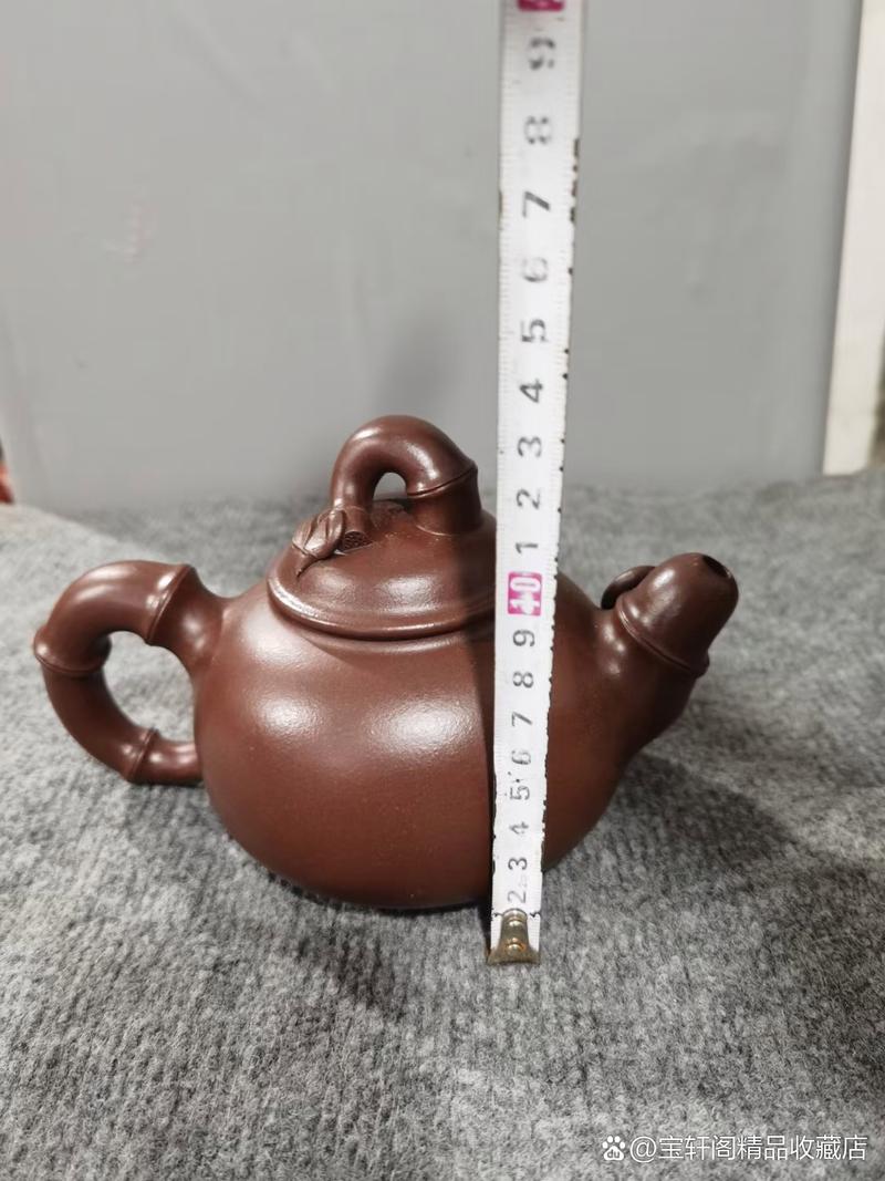 竹节紫砂壶套壶何道洪