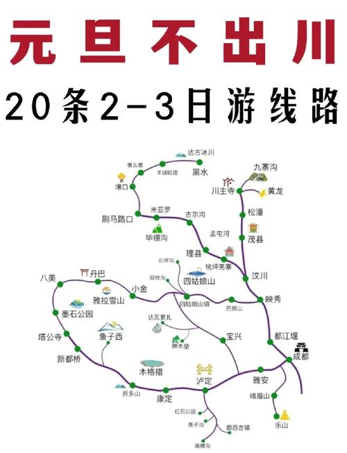 成都周边一日游景点推荐