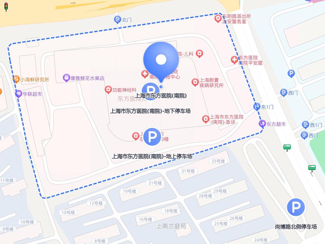 上海东方医院南院地址