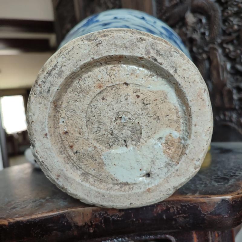 元代青花瓷器底部图片