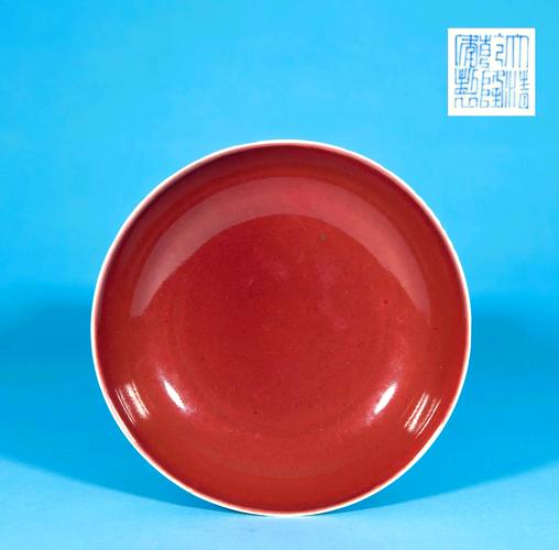 乾隆红釉瓷器真品图片