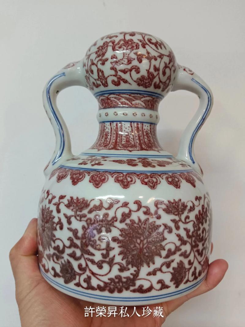 乾隆红釉瓷器真品图片