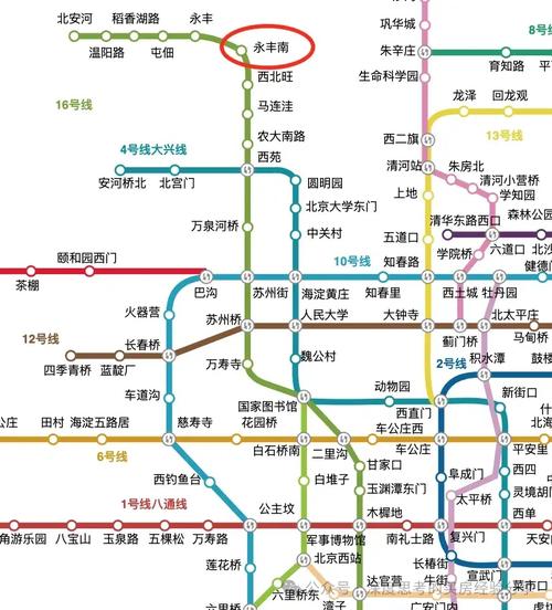 北京颐和园地铁几号线