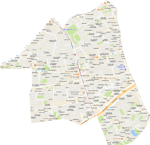 上海江苏路属于哪个区