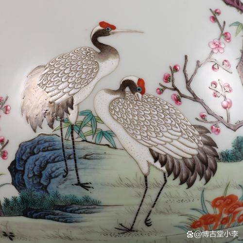 清代青花花鸟茶壶瓷器