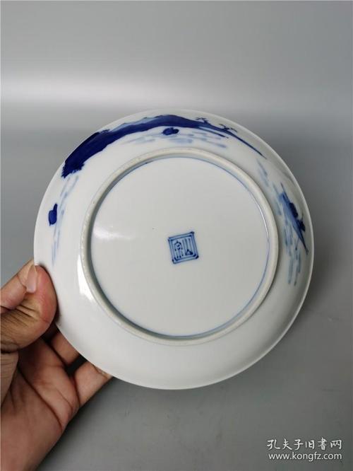 民国日用瓷器青花小碟