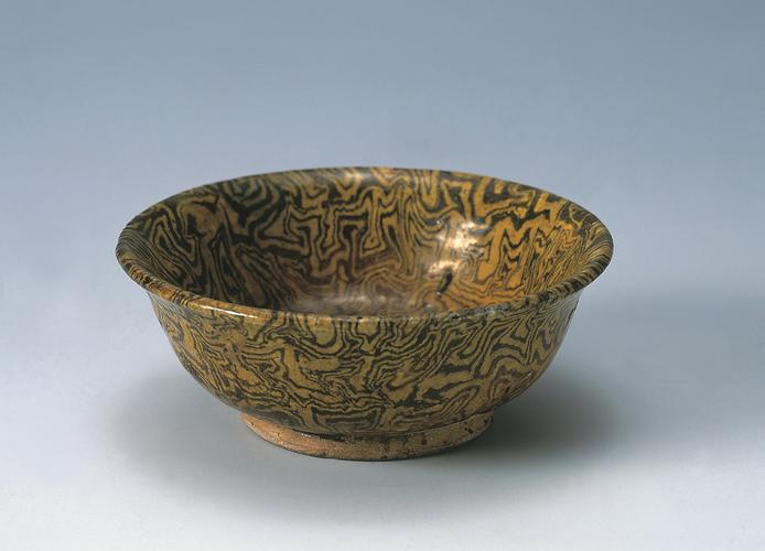 古代绞胎瓷器图片欣赏