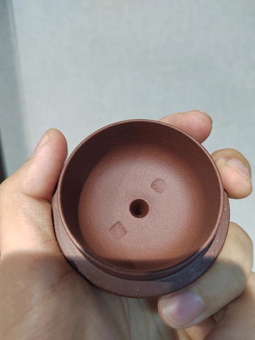 手拉胚紫砂壶内壁图片
