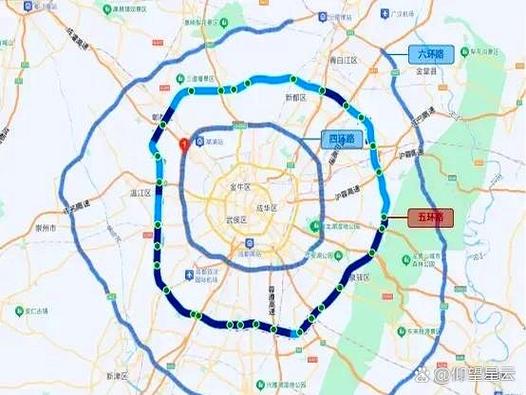 成都五环路最新规划图