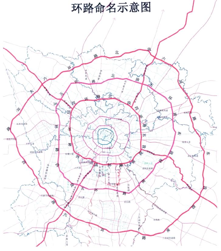 成都五环路最新规划图