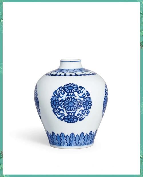 雍正官窑青花瓷器图片