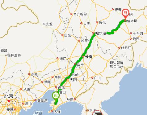 佳木斯到上海多少公里