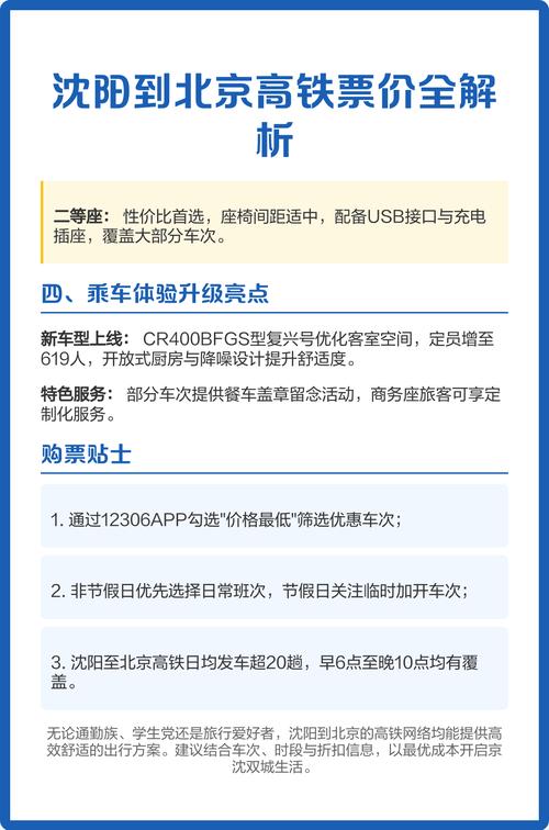 沈阳到北京客车多少钱