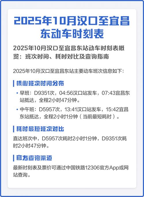 汉口到上海火车时刻表