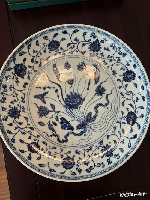馆藏永乐青花瓷器图片